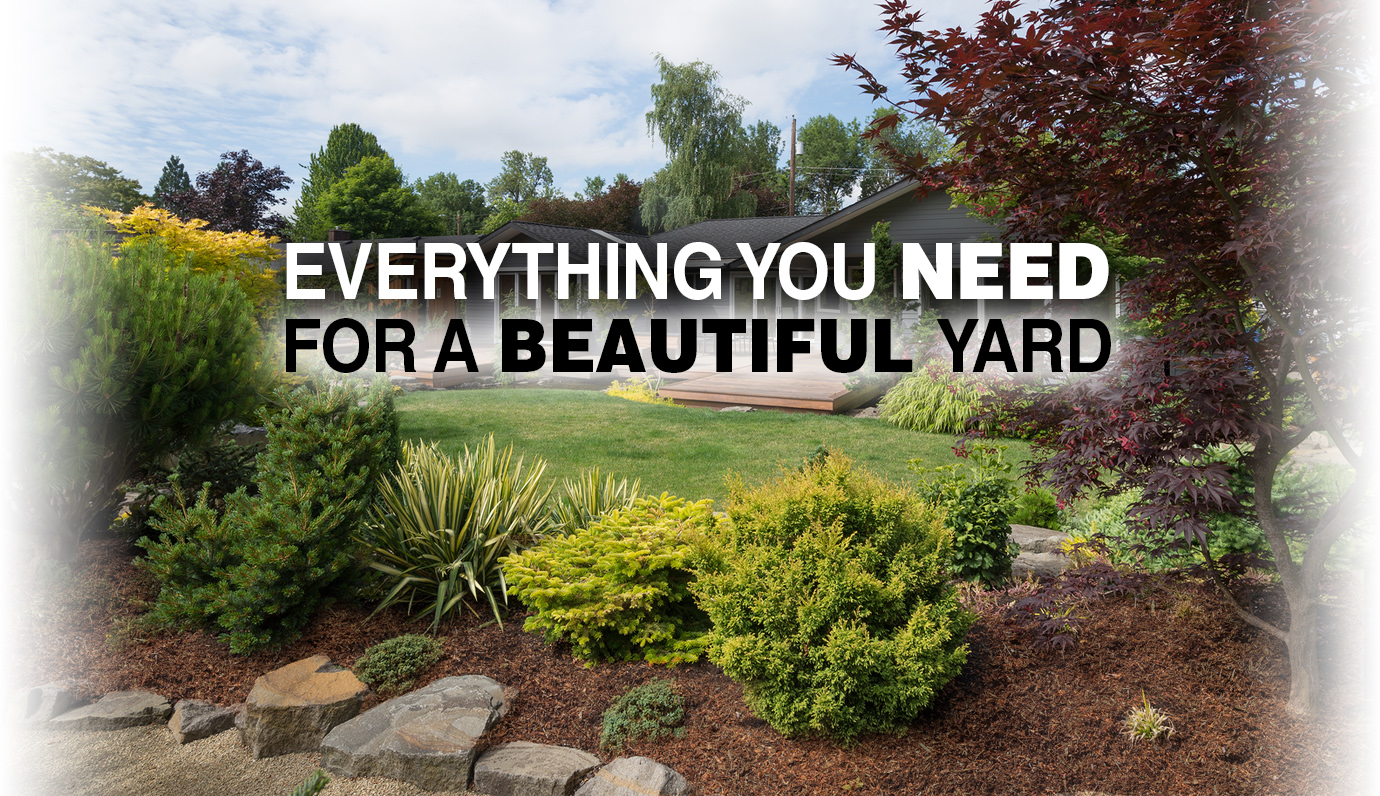 Landscaping products for a beautiful yard