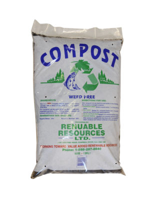 bagged compost Renuable Resources Campbell River